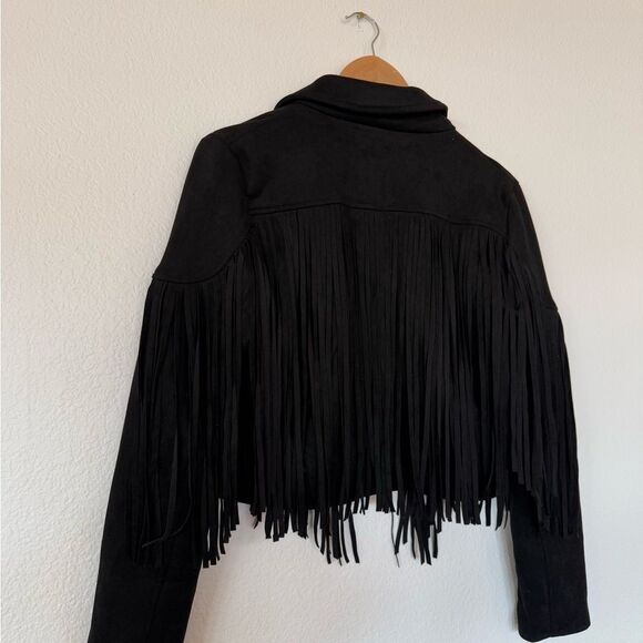 Western Black fringe jacket - Picture 11 of 11